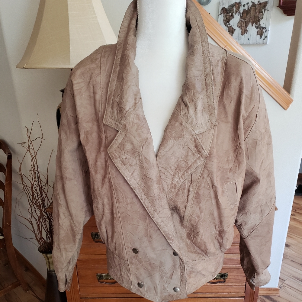 BYRNES & BAKER Vintage Leather Jacket